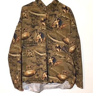 Vintage Football Long Sleeve Shirt